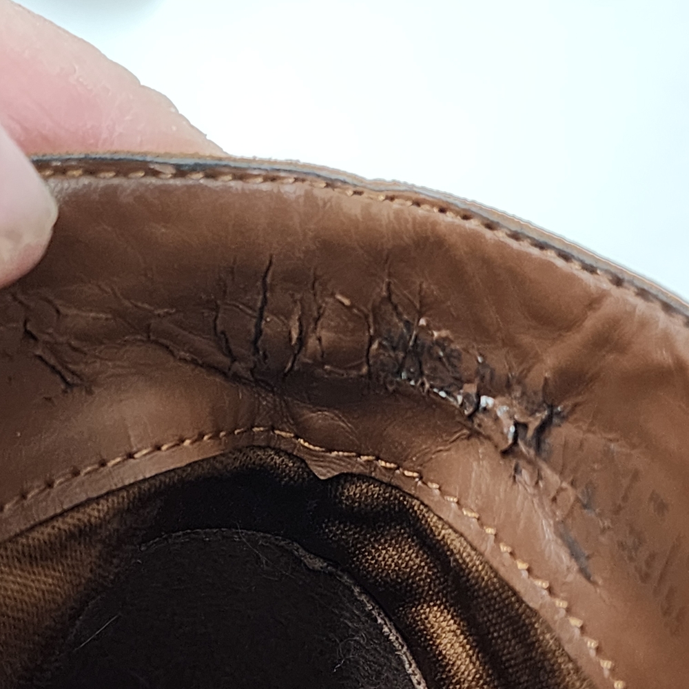 Brown Suede Ankle Boots with Fringe - Picture 9 of 13